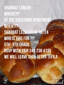 Shabbat Lunch